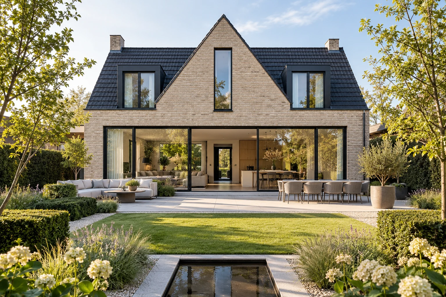 Inspiratie voor architectuur en afwerking